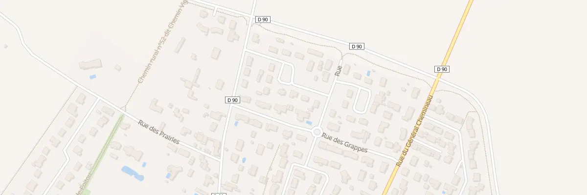 Plan du 6 Rue des Grands Pres à Neuville-de-Poitou