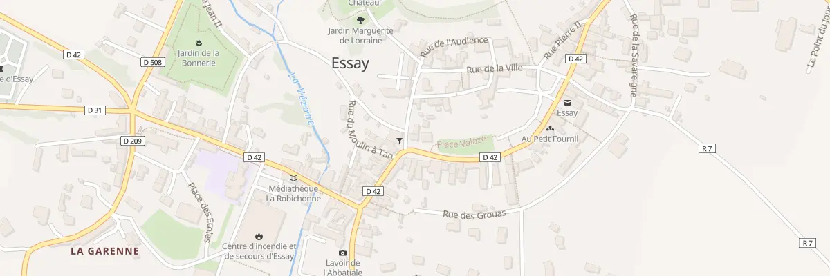 Plan du 5007 Rue Francisque de Corcelle à Essay