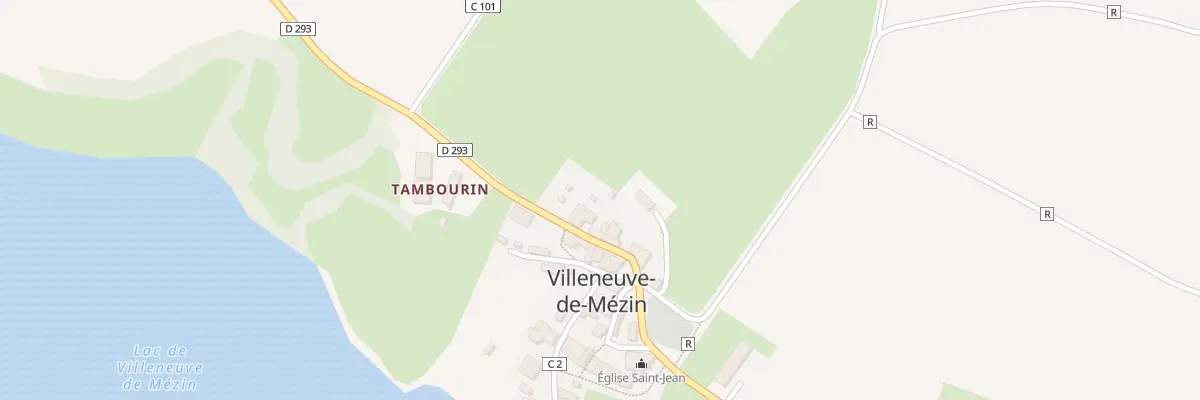 Plan du 25 Le Bourg à Lannes