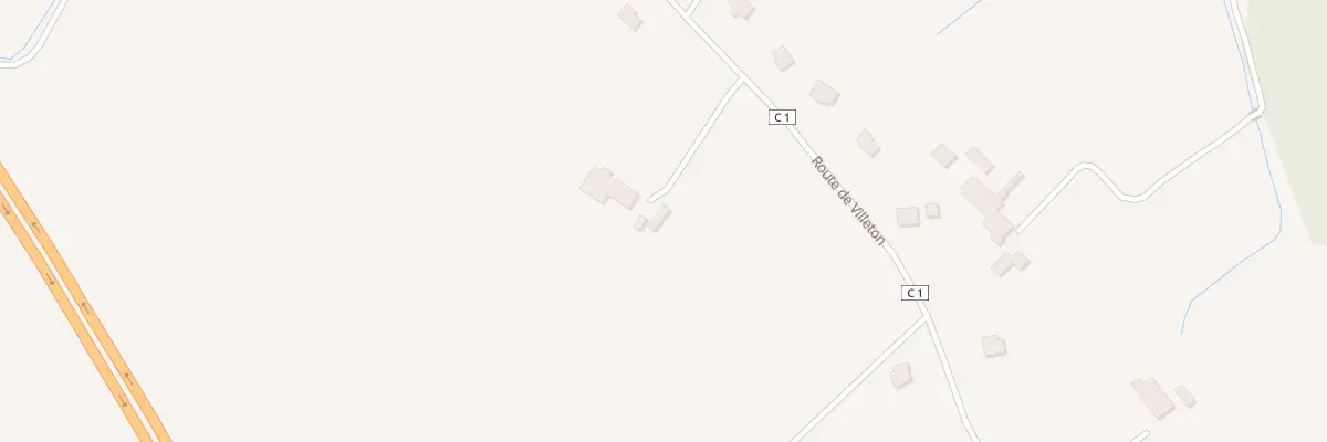 Plan du 802 Rte de Villeton à Calonges