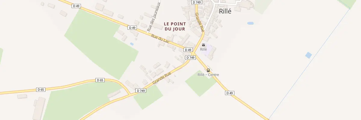 Plan du 9 Gr Grande Rue à Rillé