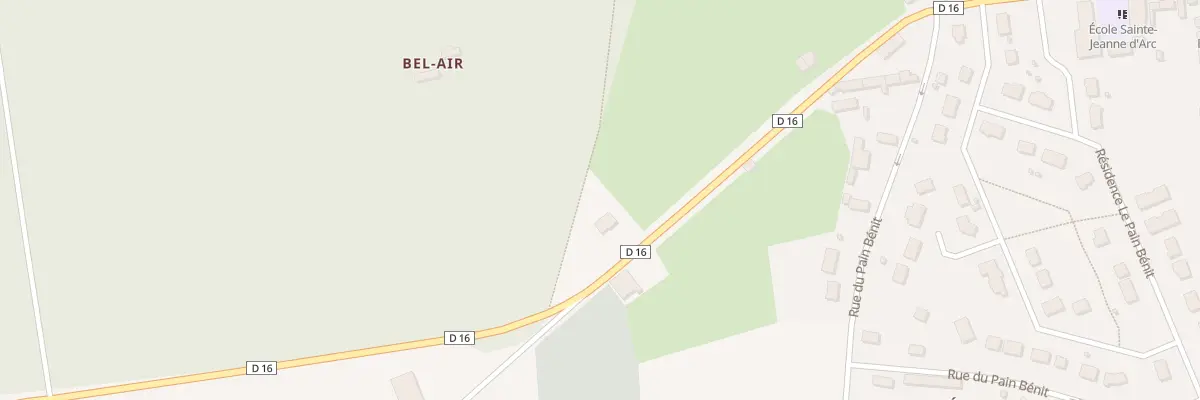 Plan du 1B Rue de la Forêt De Perseigne à Villeneuve-en-Perseigne
