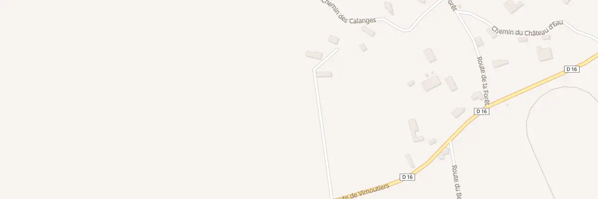 Plan du 2700 Rte de Vimoutiers à Canapville