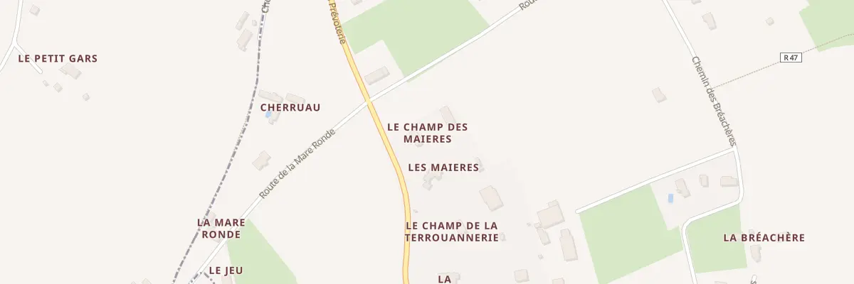 Plan du 5976 Le Champ des Maieres à Yvré-l’Évêque