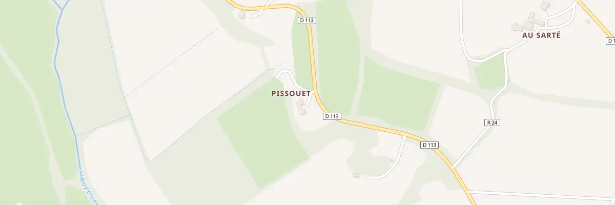 Plan du 5022 A Pissouet à Courrensan