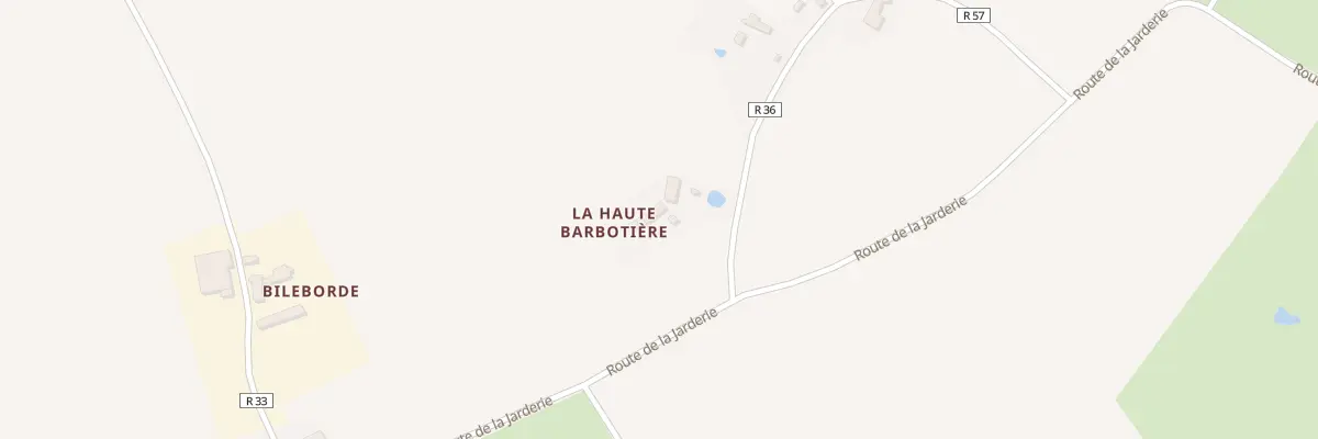 Plan du 93 La Haute Barbotiere à Braye-sur-Maulne