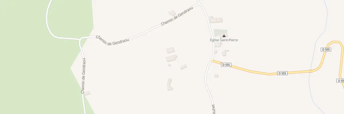 Plan du 5076 A Cazaux à Aux-Aussat