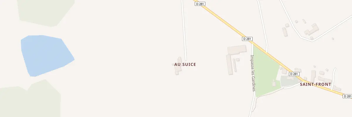 Plan du 51A Au Suice à Pardaillan