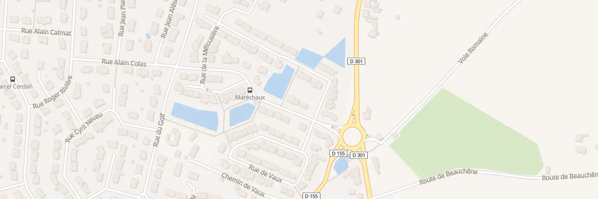 Plan du 6 Rue des Maréchaux à Sargé-lès-le-Mans