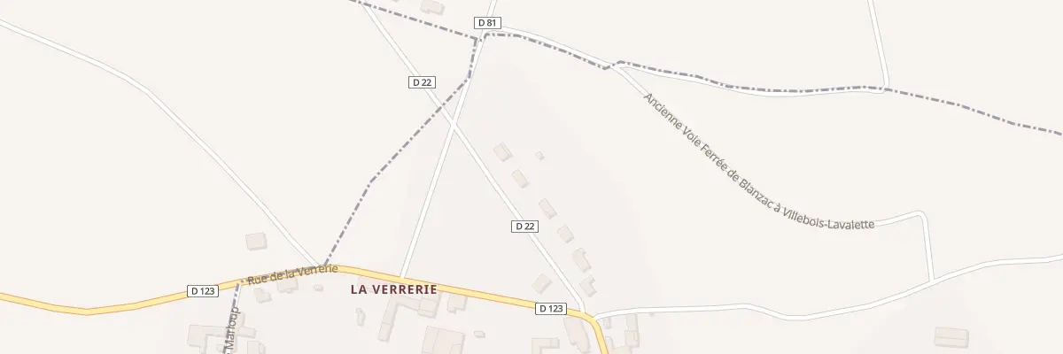 Plan du 9 All de la Barre à Ronsenac