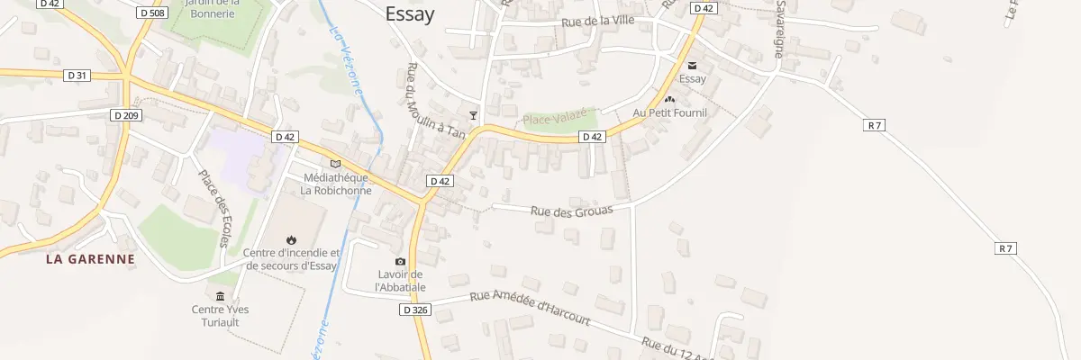 Plan du 26B Rue Francisque de Corcelle à Essay
