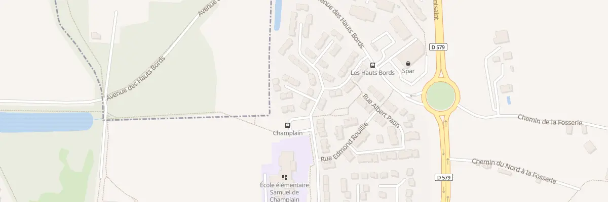 Plan du 7 Av de la 6ème Airborne à Honfleur
