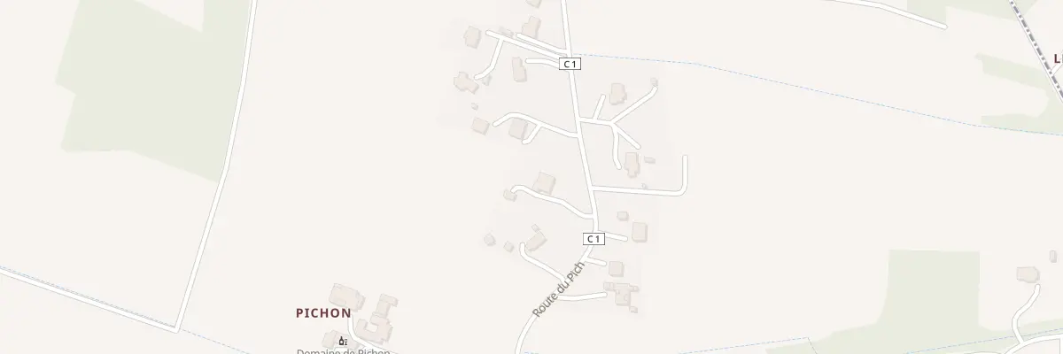 Plan du 1314 Rte du Pich à Saint-Léon