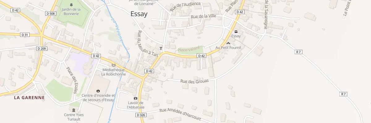 Plan du 26A Rue Francisque de Corcelle à Essay