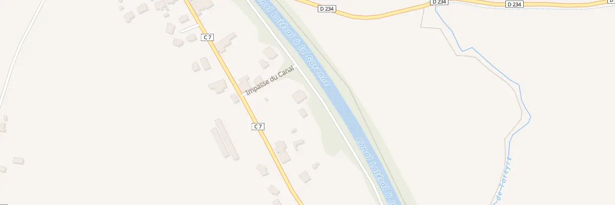 Plan du 60 Canton à Lagruère