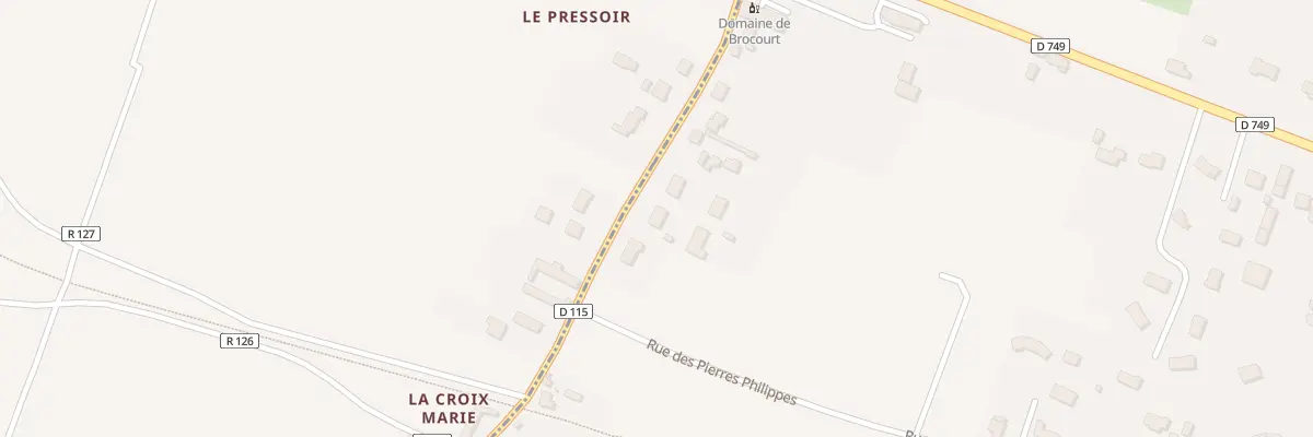 Plan du 17B Rte de Ceaux En Loudun à Rivière