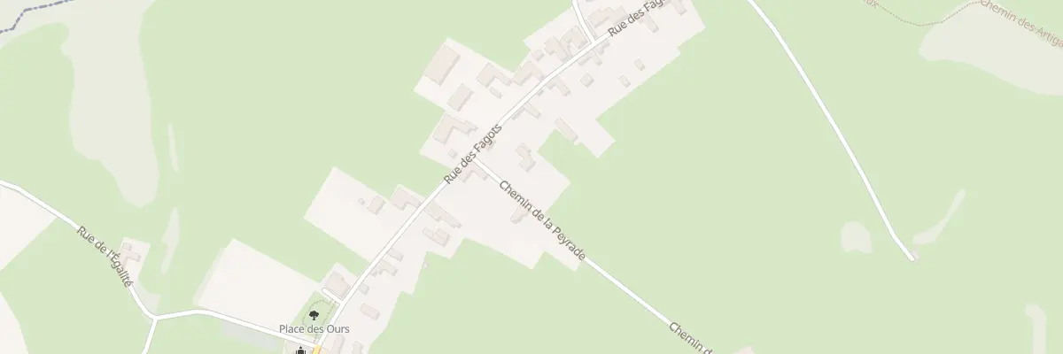 Plan du 27 Che de la Peyrade à Artiguemy
