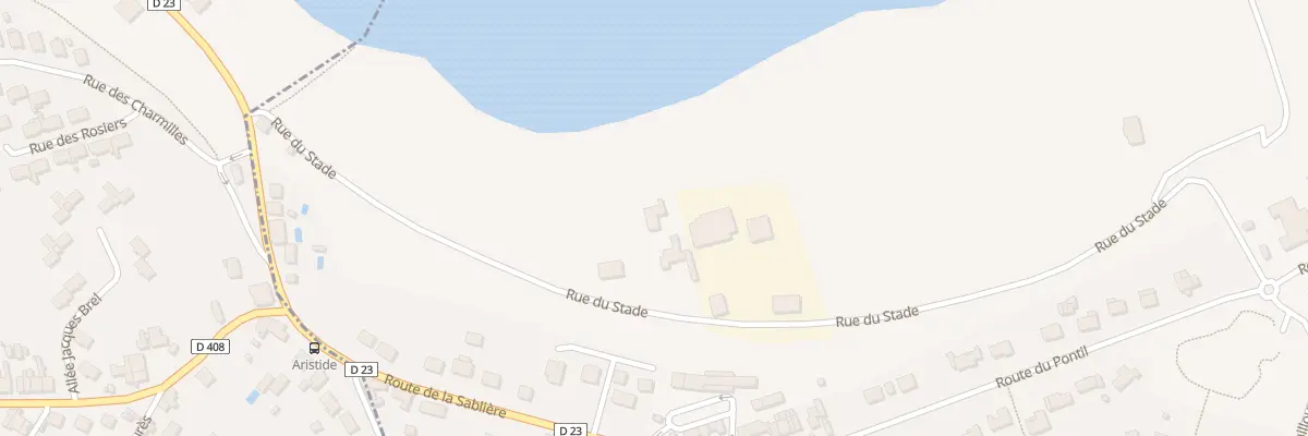 Plan du 20 Rue du Stade à Touvre