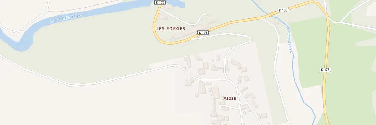 Plan du 8 Aizie à Taizé-Aizie