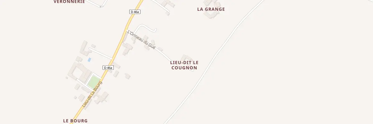 Plan du 5061 Le Cougnon à Prinçay