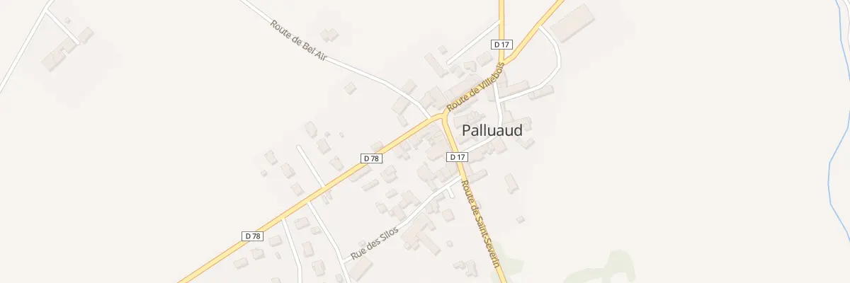 Plan du 5032 Le Bourg à Palluaud
