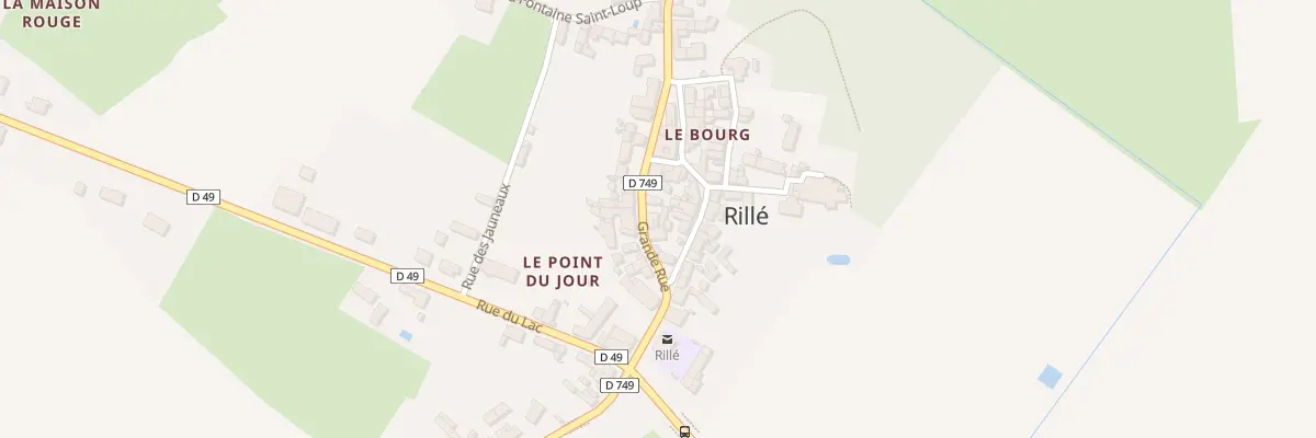 Plan du 18 Gr Grande Rue à Rillé