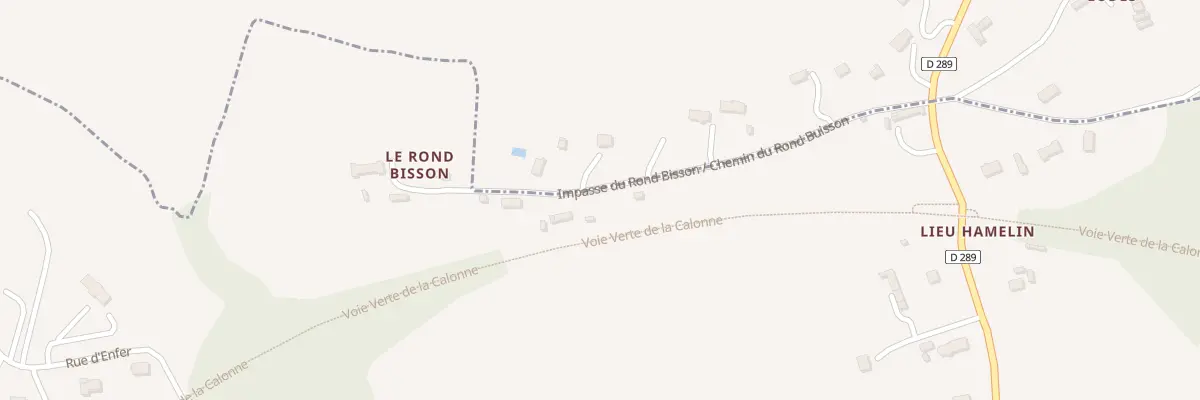 Plan du 303 Imp du Rond Buisson à Surville