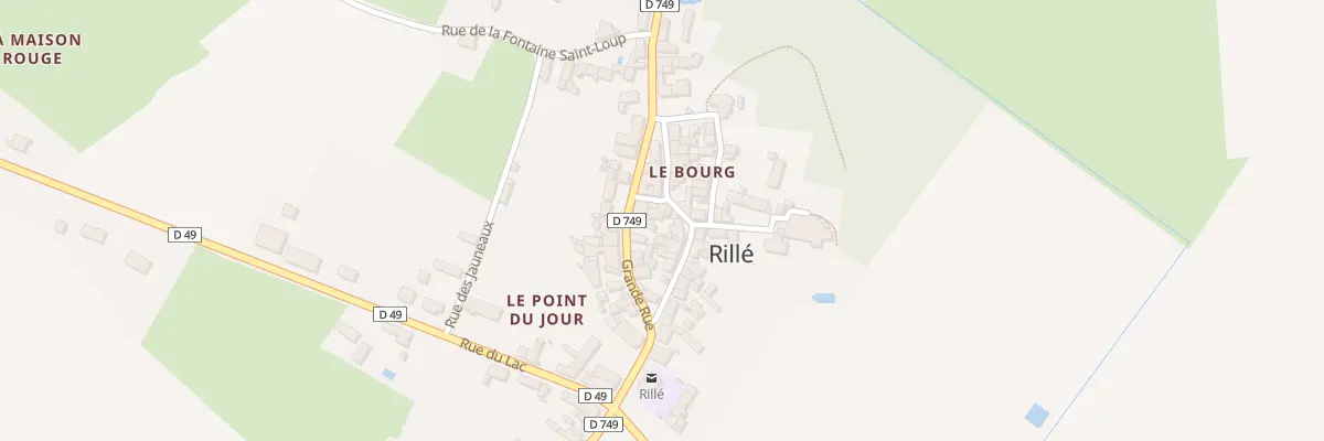 Plan du 1 Rue Philippe le Bel à Rillé