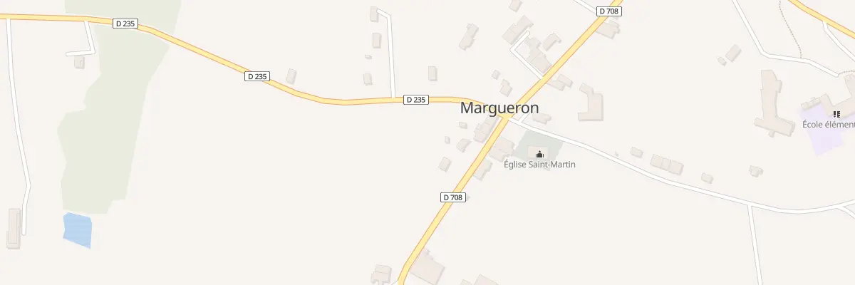 Plan du 122 Le Bourg à Margueron