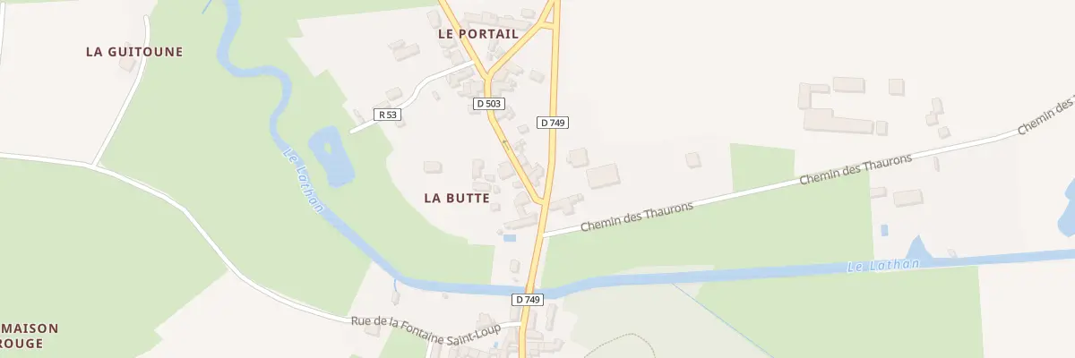 Plan du 37 Le Portail à Rillé