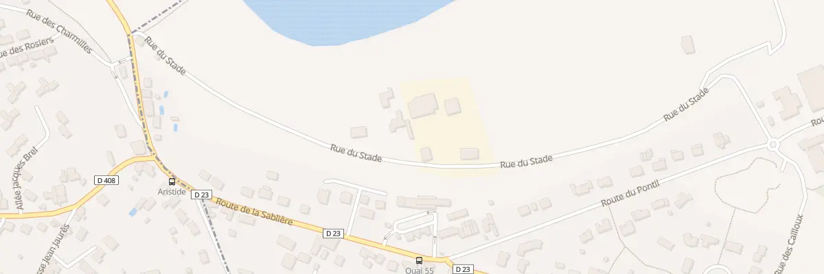 Plan du 14 Rue du Stade à Touvre