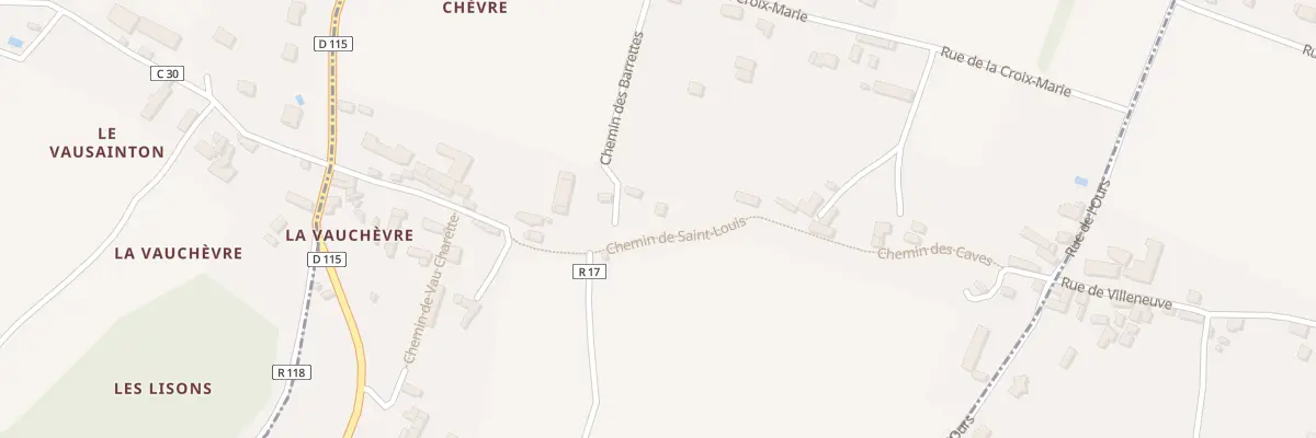 Plan du 5 Che des Barrettes à Rivière