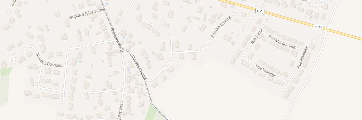 Plan du 3 Rue des Chatins à Touvre