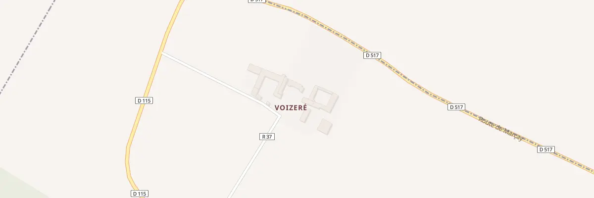 Plan du 4 Voizere à Assay
