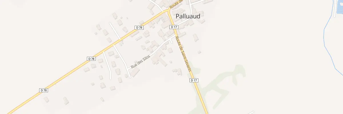 Plan du 5130 Le Bourg à Palluaud