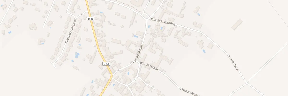 Plan du 7 Rue du Muguet à Neuville-de-Poitou