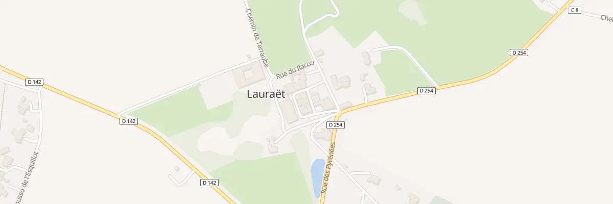 Plan du 20 Rue du Fournil à Lauraët