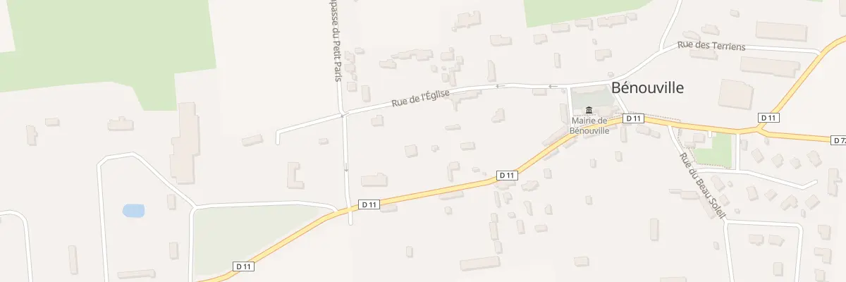 Plan du 8 Rue de l’Aiguille de Belval à Bénouville