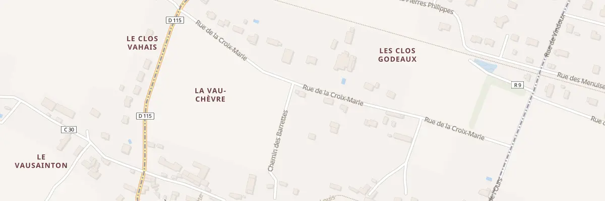 Plan du 19 Che des Barrettes à Rivière