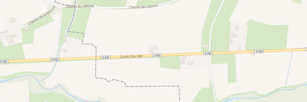 Plan du 5026 Lalanne à Osmets