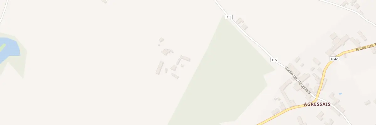 Plan du 2 Maison Neuve à Thurageau