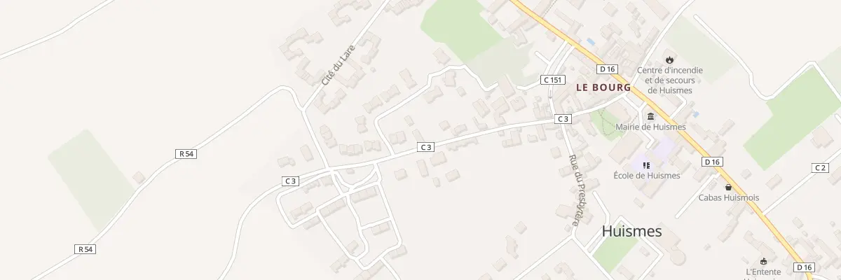 Plan du 22 Rue de la Fontaine à Huismes