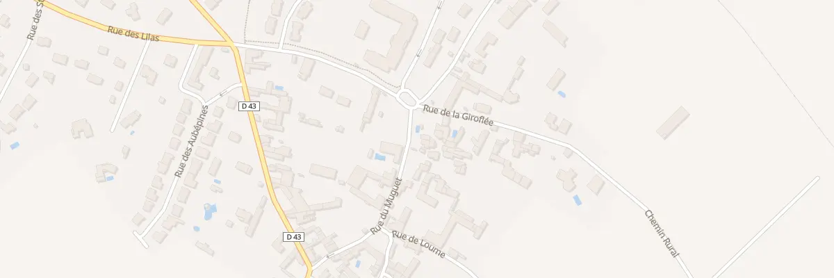 Plan du 23 Rue du Muguet à Neuville-de-Poitou