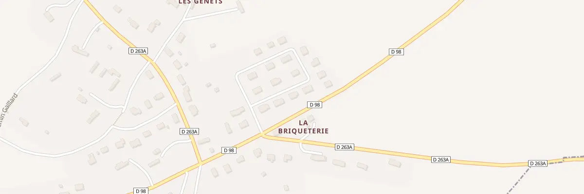 Plan du 108 All des Poiriers à Norolles