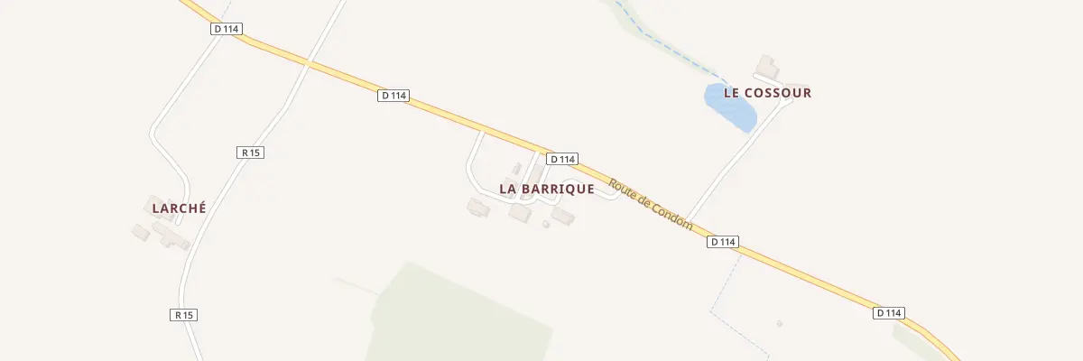 Plan du 5175 A la Barrique à Fourcès