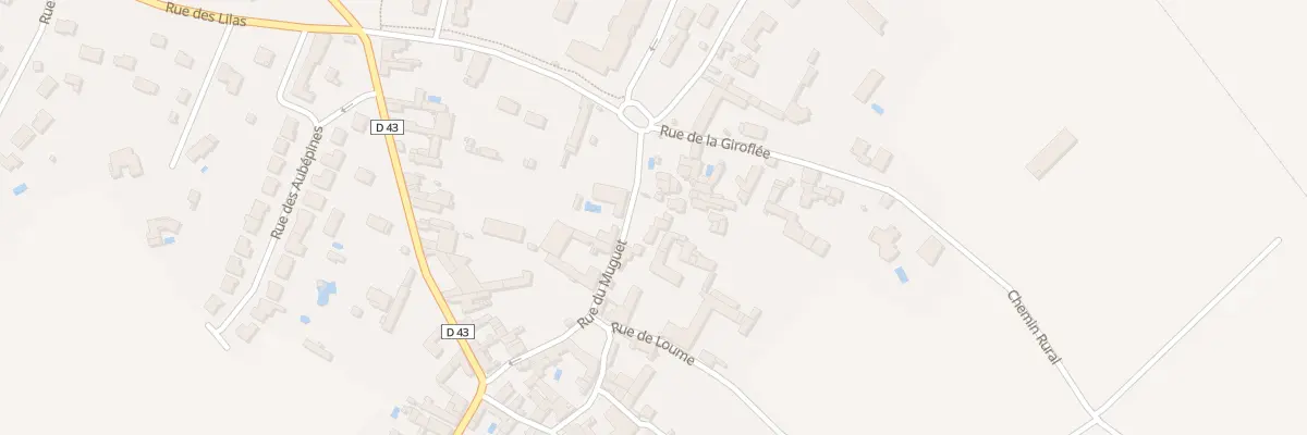 Plan du 19 Rue du Muguet à Neuville-de-Poitou