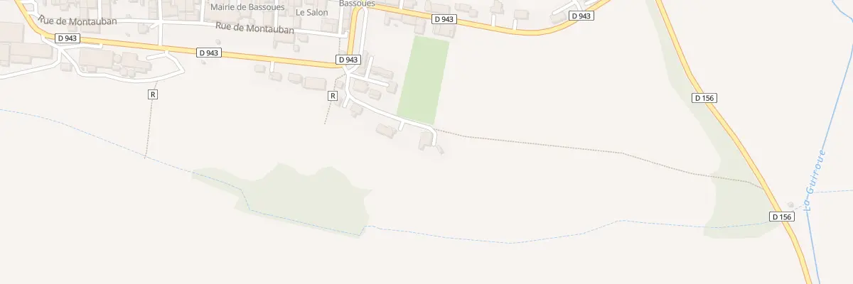 Plan du 135 Chem des Lavandières à Bassoues