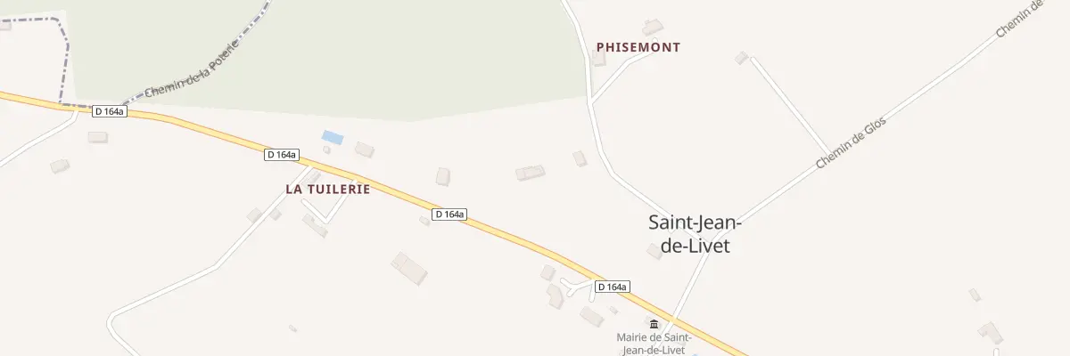 Plan du 593 Che du Sap à Saint-Jean-de-Livet