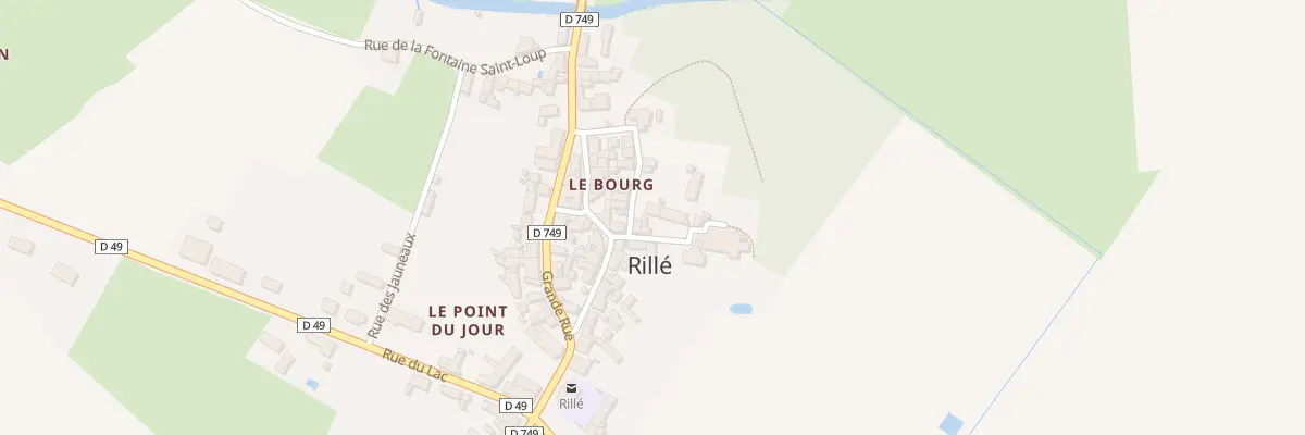 Plan du 3 Rue de l’Eglise à Rillé
