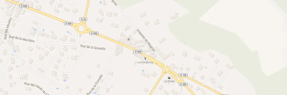 Plan du 94 Rte d’Angoulême à Garat